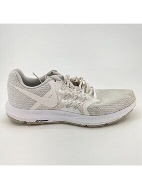 Nike Run Swift Womens Size 9 White Athletic Running Walking Shoes Sneakers